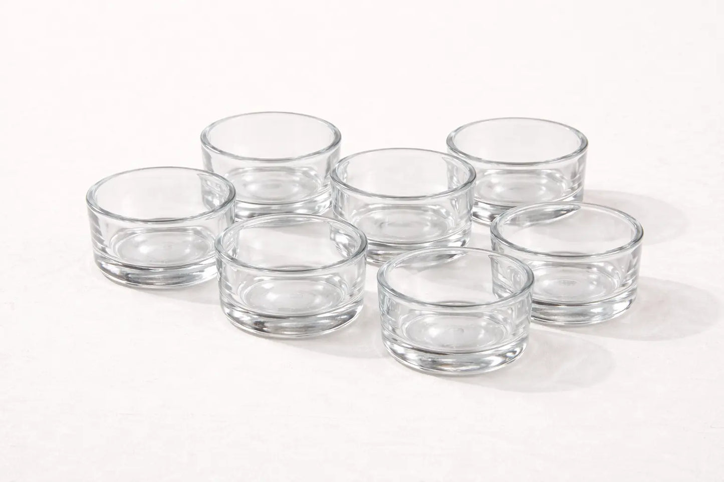 Bougeoir en verre de chauffe-plat