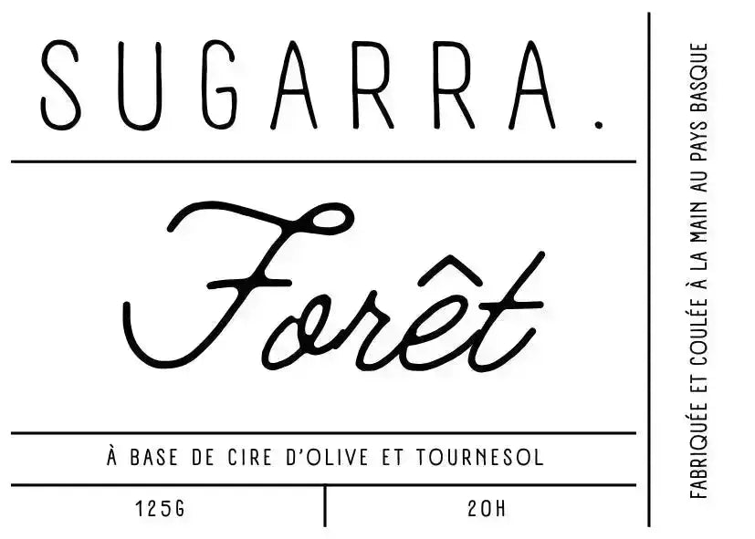 Bougie 350g avec couvercle Fleuris – Pièce n°01 Sugarra