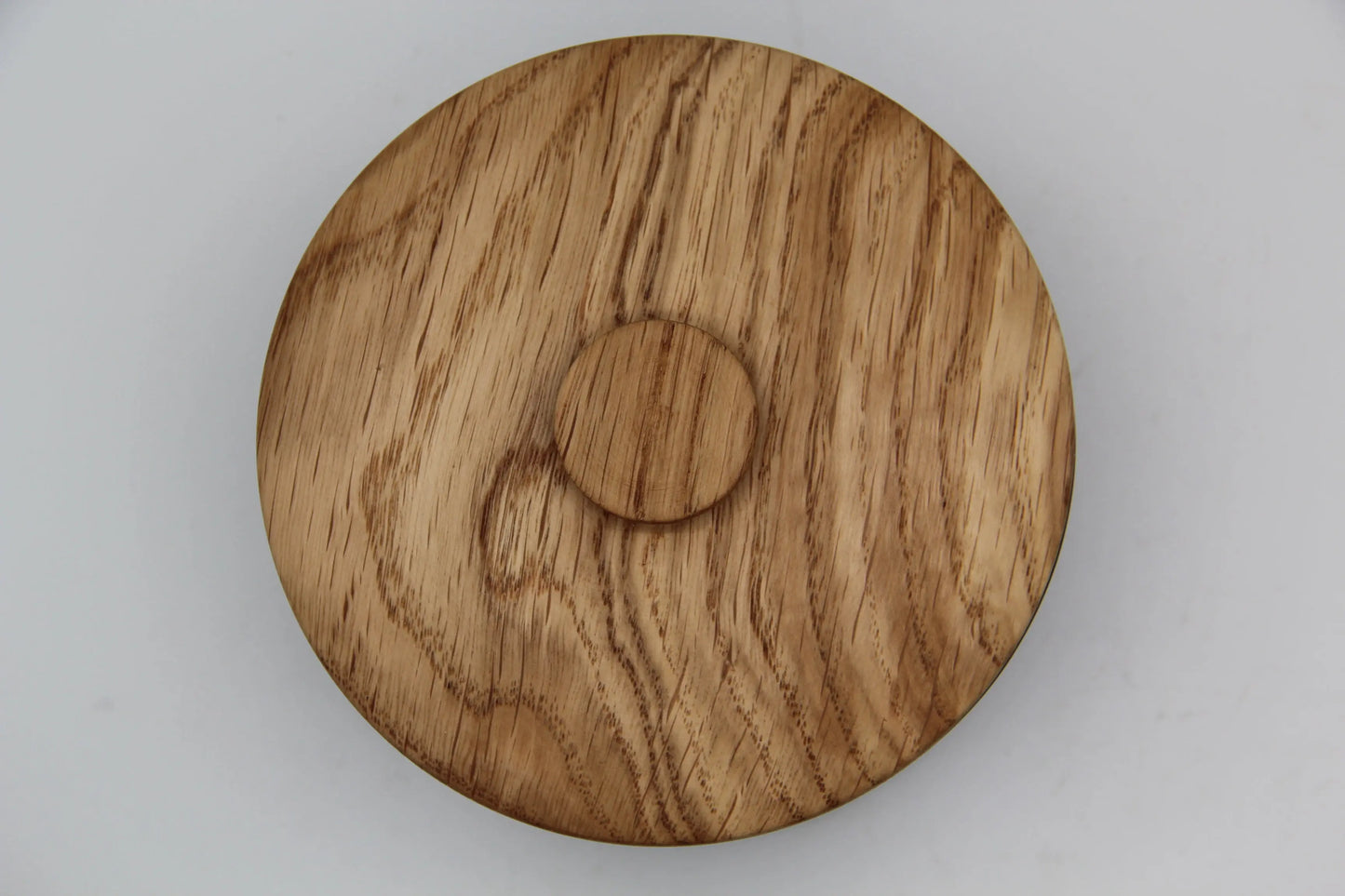 Bougie 350g avec couvercle en Chêne – Pièce n°07