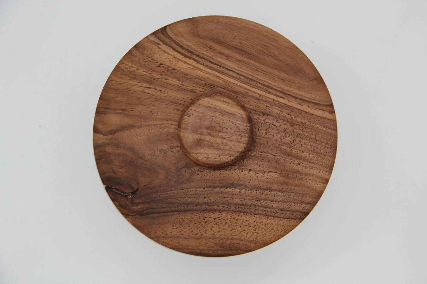 Bougie 350g avec couvercle en Noyer – Pièce n°07