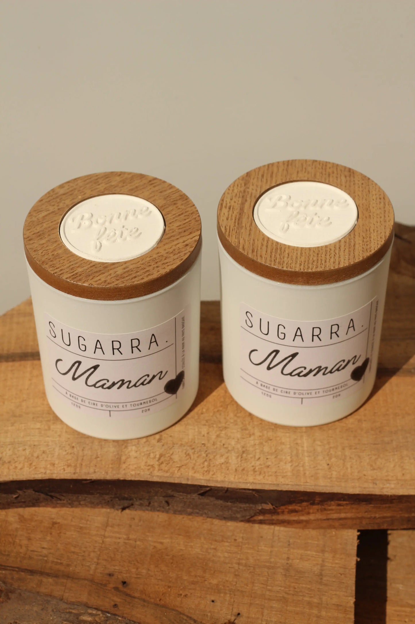 Bougie artisanale parfumée 125g - Fête des Mères Sugarra