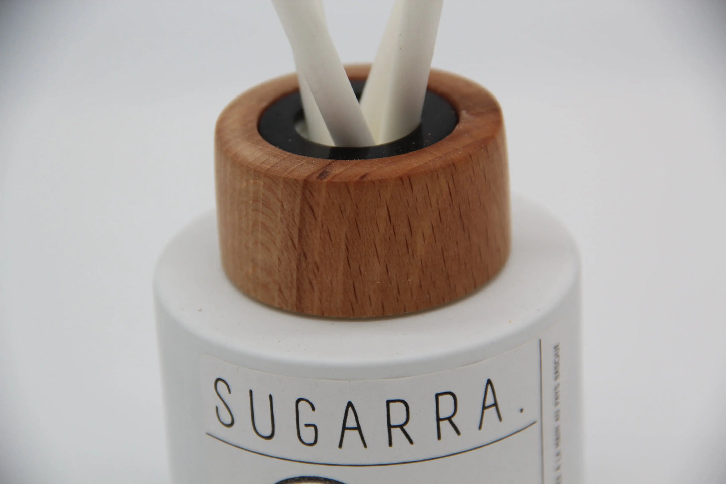 Diffuseur à tiges 100 ml avec bouchon en Bois spéciaux ( Marronnier Bleuté ) - Pièce n°05 Sugarra
