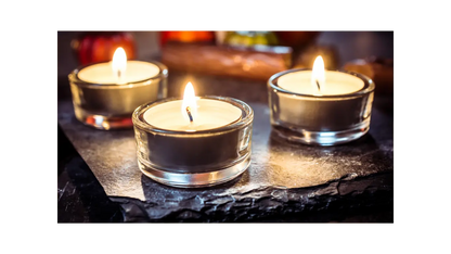Bougeoir en verre de chauffe-plat Ma boutique