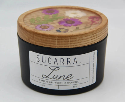 Bougie 350g avec couvercle Fleuris – Pièce n°05