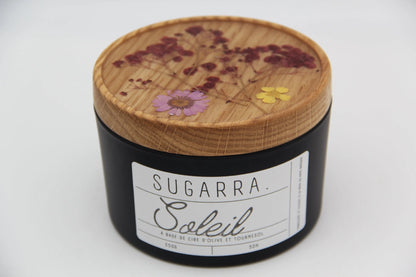 Bougie 350g avec couvercle Fleuris – Pièce n°08