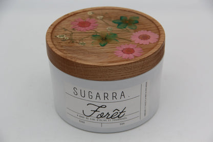 Bougie 350g avec couvercle Fleuris – Pièce n°09