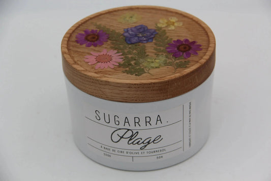 Bougie 350g avec couvercle Fleuris – Pièce n°10