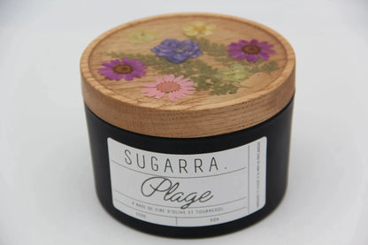 Bougie 350g avec couvercle Fleuris – Pièce n°10