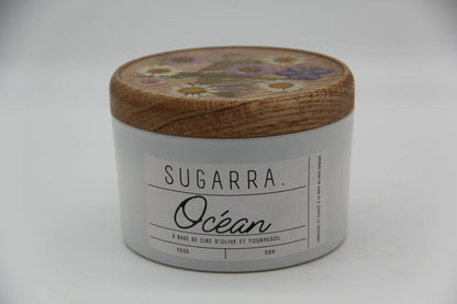 Bougie 350g avec couvercle Fleuris – Pièce n°11