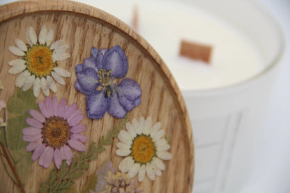 Bougie 350g avec couvercle Fleuris – Pièce n°11