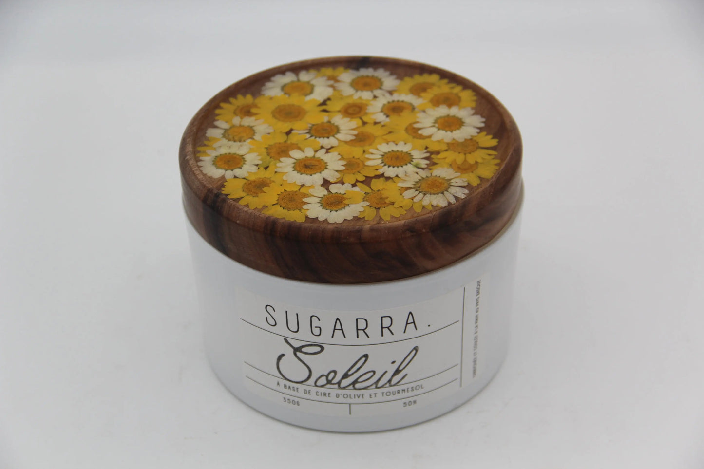 Bougie 350g avec couvercle Fleuris – Pièce n°12