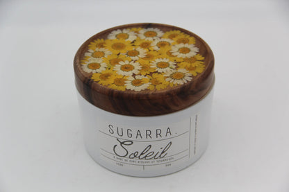 Bougie 350g avec couvercle Fleuris – Pièce n°12