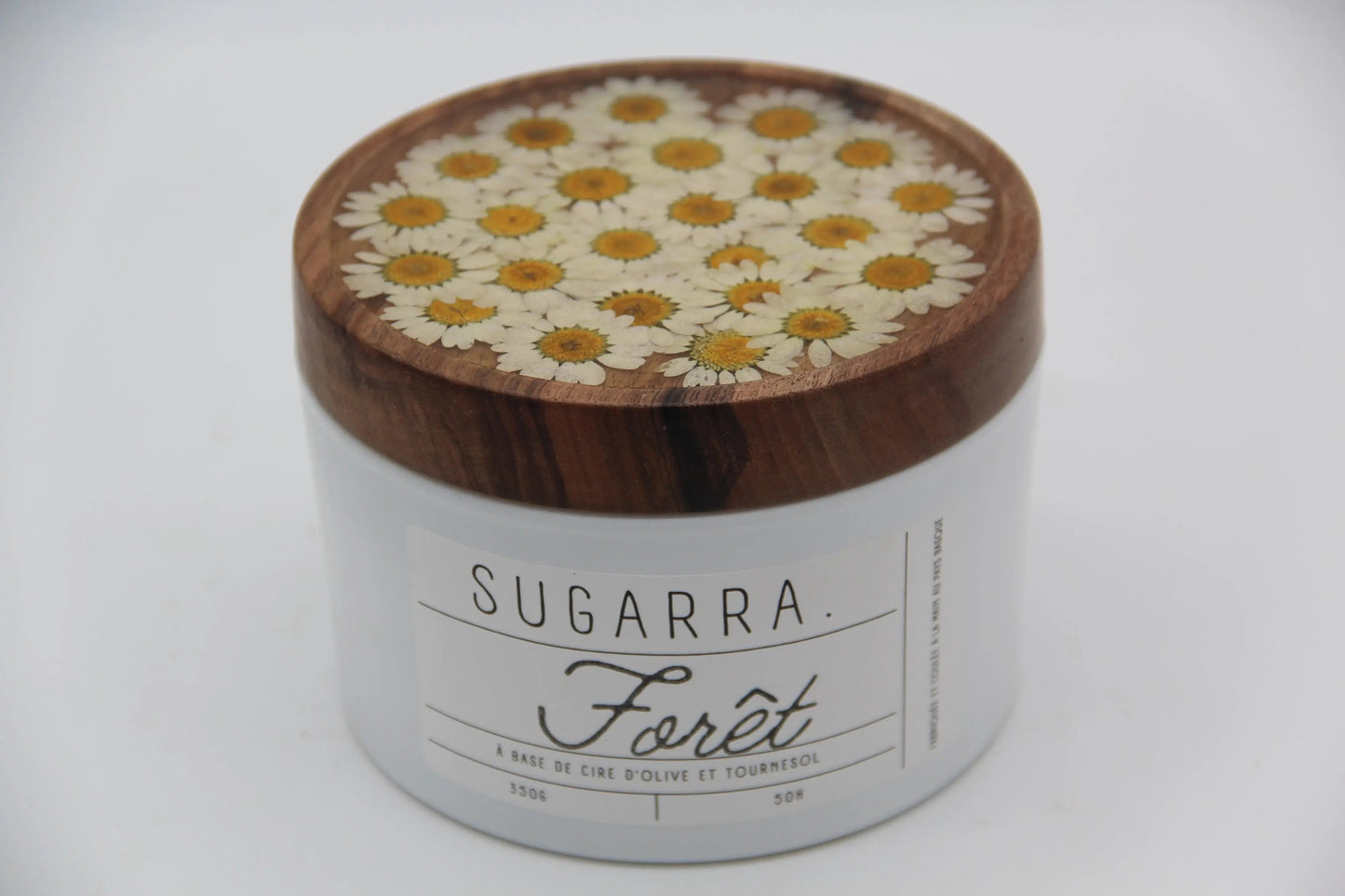 Bougie 350g avec couvercle Fleuris – Pièce n°13