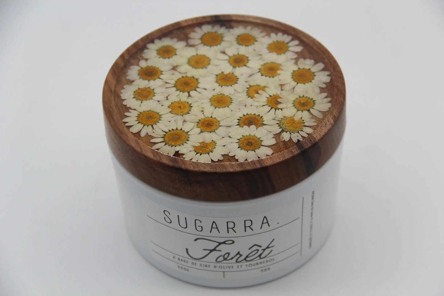 Bougie 350g avec couvercle Fleuris – Pièce n°13