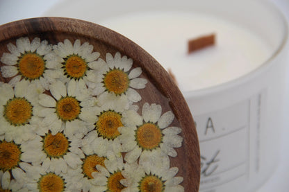 Bougie 350g avec couvercle Fleuris – Pièce n°13