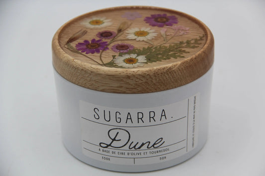 Bougie 350g avec couvercle Fleuris – Pièce n°14