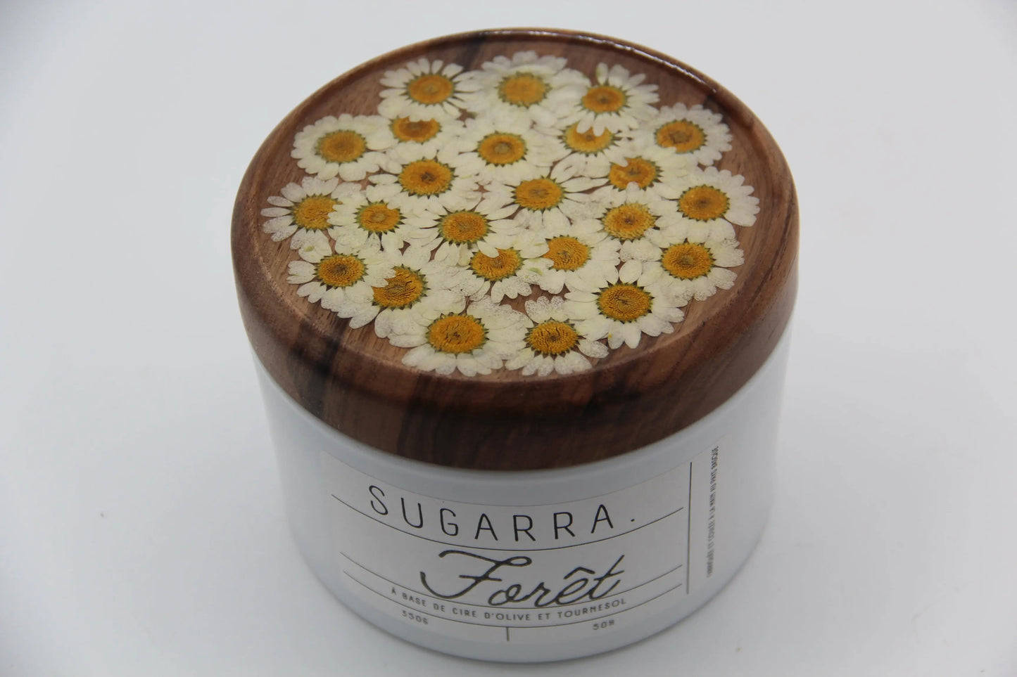 Bougie 350g avec couvercle Fleuris – Pièce n°15