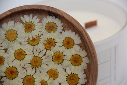 Bougie 350g avec couvercle Fleuris – Pièce n°15