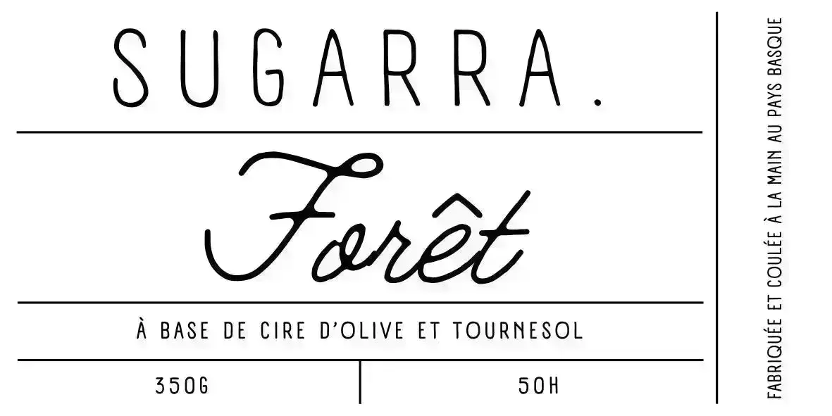 Bougie 350g avec couvercle Fleuris – Pièce n°01 Sugarra