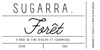 Bougie 350g avec couvercle Fleuris – Pièce n°01 Sugarra