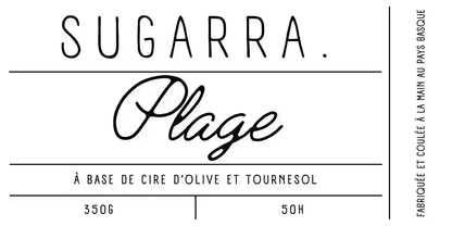 Bougie 350g avec couvercle Fleuris – Pièce n°01 Sugarra