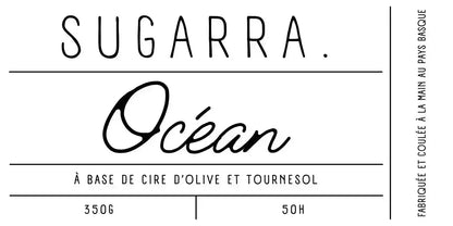 Bougie 350g avec couvercle en Chêne – Pièce n°01 Sugarra
