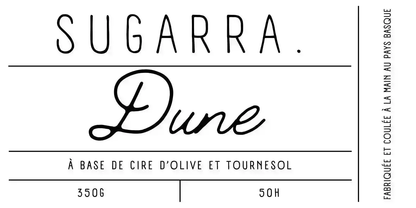 Bougie 350g avec couvercle en Chêne – Pièce n°01 Sugarra