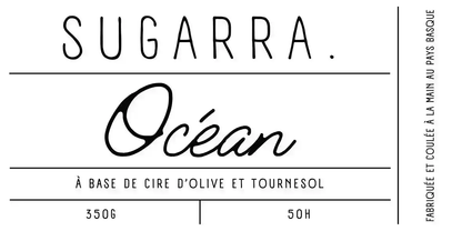 Bougie 350g avec couvercle en Chêne – Pièce n°01 Sugarra