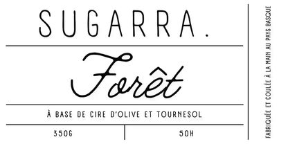 Bougie 350g avec couvercle en Chêne – Pièce n°01 Sugarra