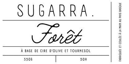 Bougie 350g avec couvercle en Chêne – Pièce n°01 Sugarra