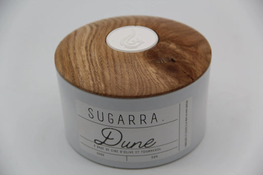 Bougie 350g avec couvercle en Chêne – Pièce n°11