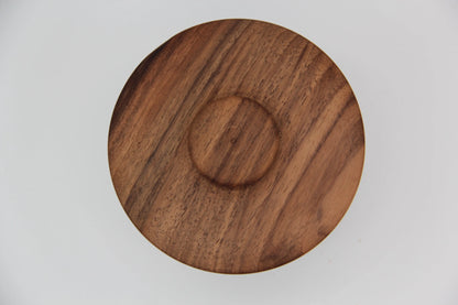 Bougie 350g avec couvercle en Noyer – Pièce n°03 Sugarra