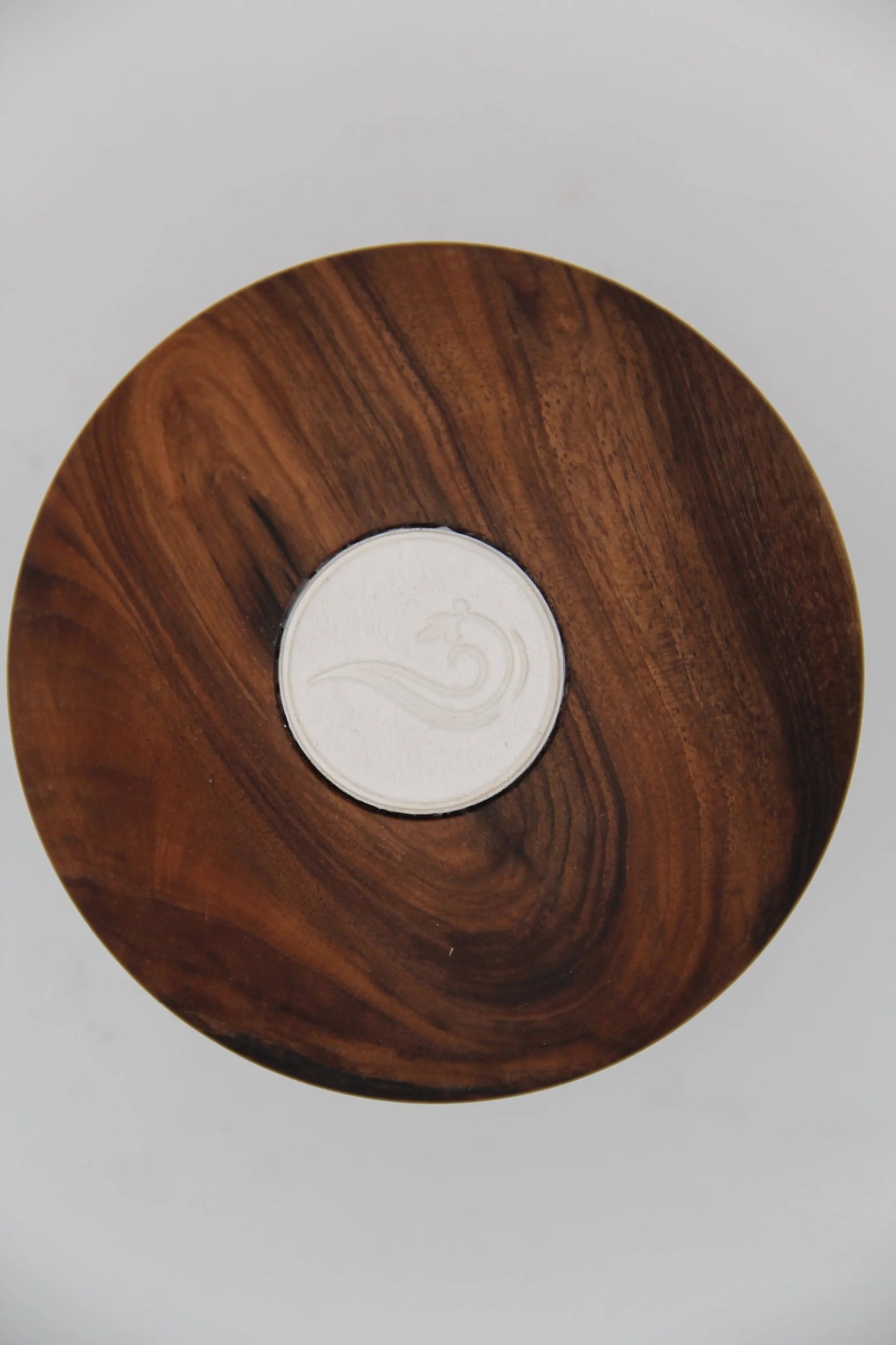 Bougie 350g avec couvercle en Noyer – Pièce n°11