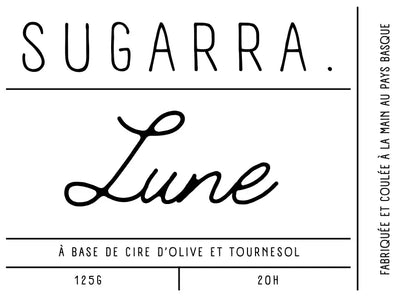 Bougie artisanale parfumée – 125 g Sugarra