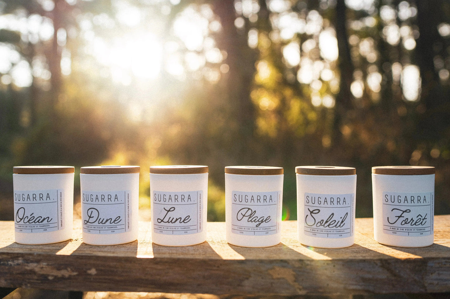 Bougie artisanale parfumée – 125 g Sugarra