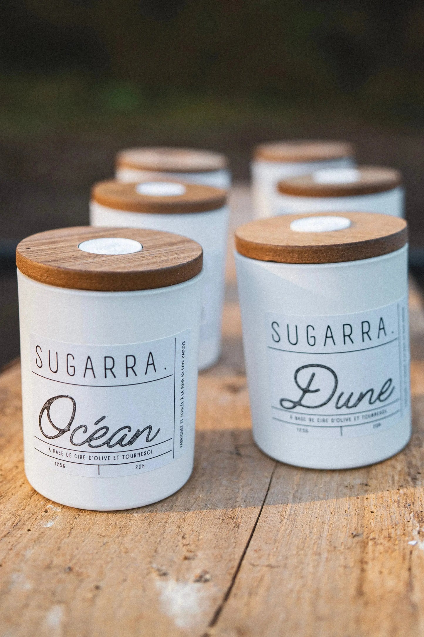 Bougie artisanale parfumée – 125 g Sugarra