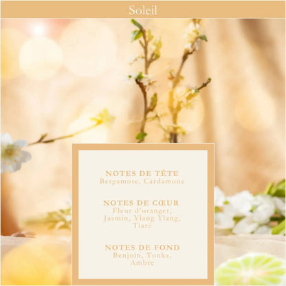 Bougie parfumée avec couvercle fleurs séchées - 350 g Sugarra