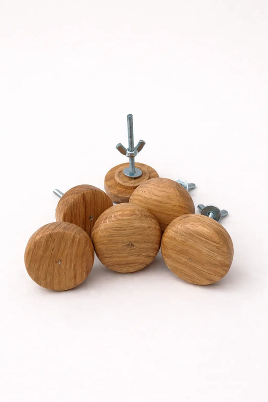 Bouton de meuble en Chêne