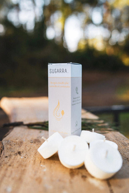 Coffret de bougies chauffe-plats personnalisable Sugarra