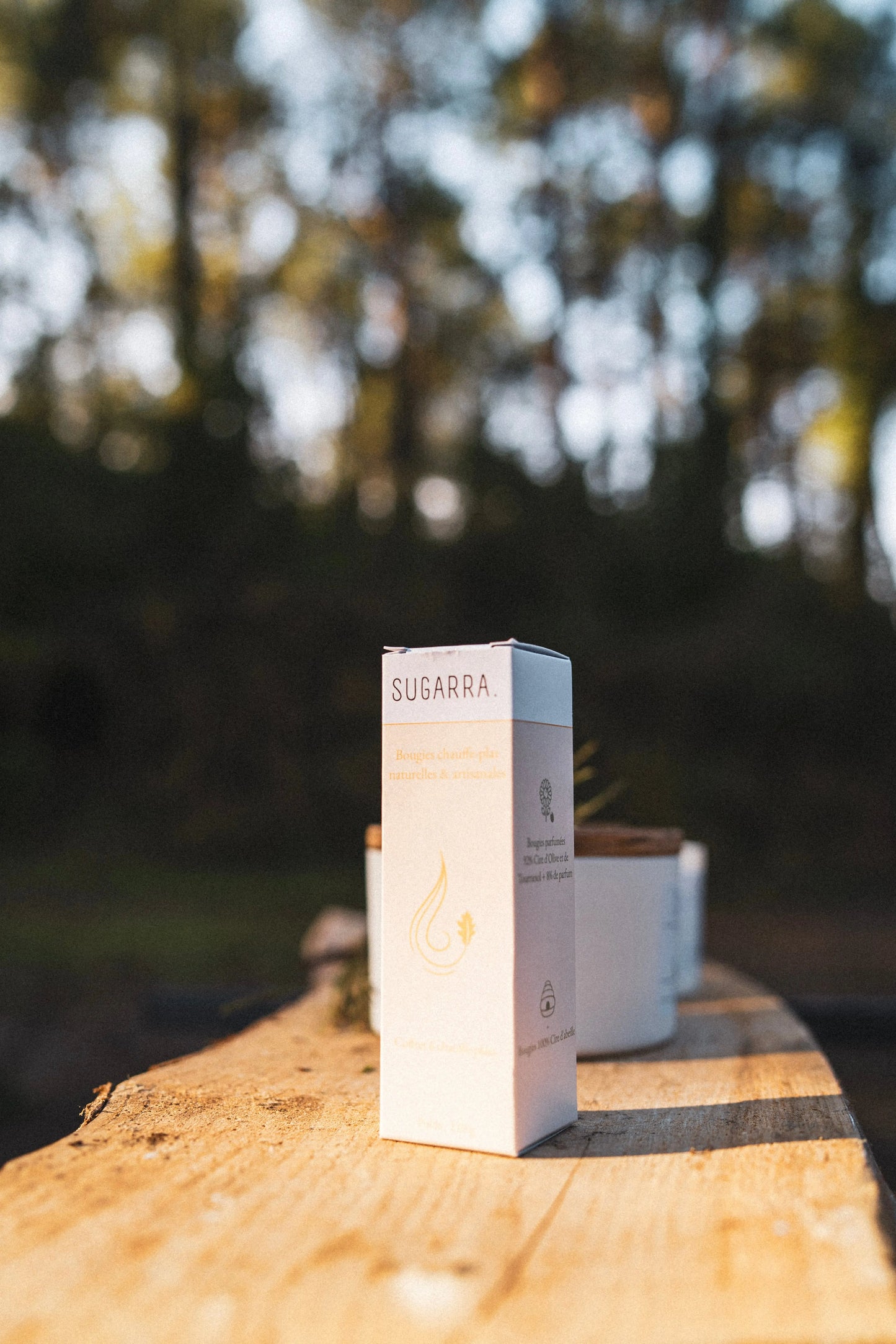 Coffret de bougies chauffe-plats personnalisable Sugarra
