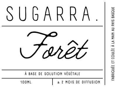 Diffuseur à tiges 100 ml avec bouchon en Bois spéciaux ( Erable échauffé ) - Pièce n°01 Sugarra