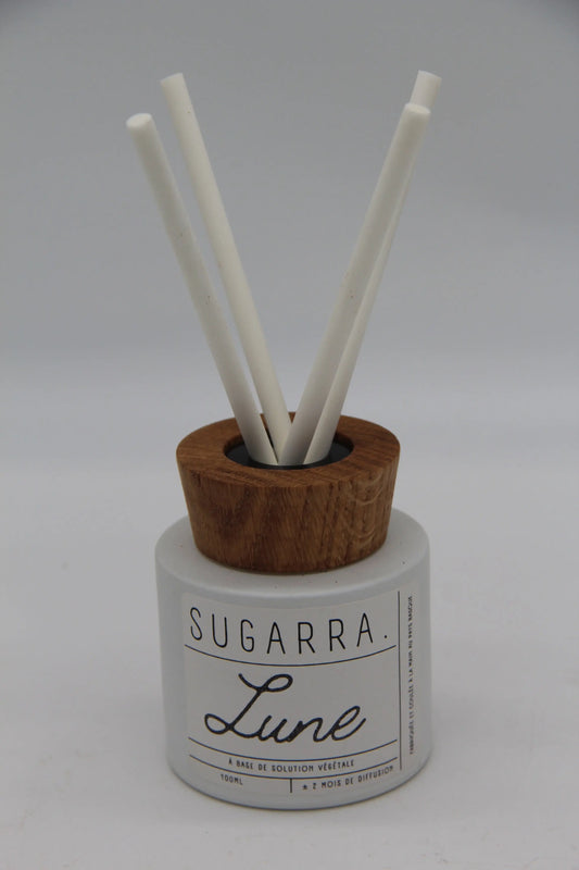 Diffuseur à tiges 100 ml avec bouchon en Chêne - Pièce n°03