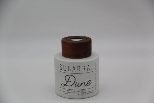 Diffuseur à tiges 100 ml avec bouchon en Noyer - Pièce n°02 Sugarra