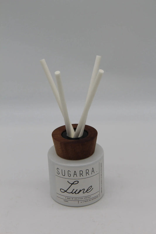 Diffuseur à tiges 100 ml avec bouchon en Noyer - Pièce n°05