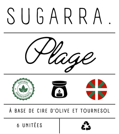 Fondants en cire naturelle d’olive Sugarra