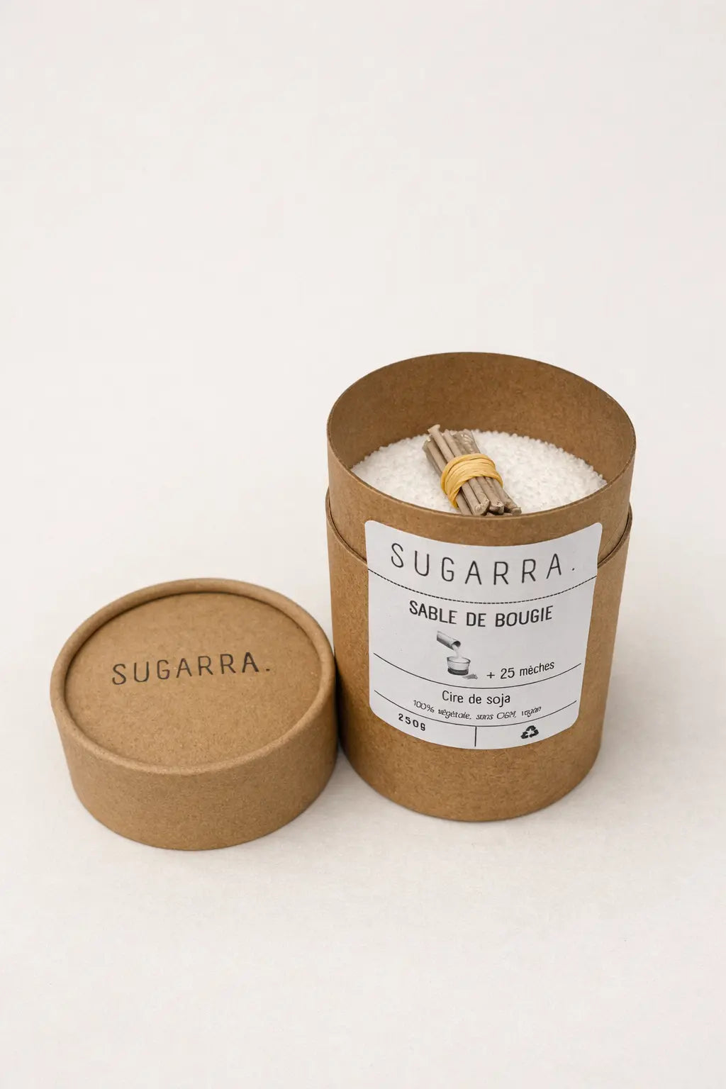 Sable de bougie Sugarra